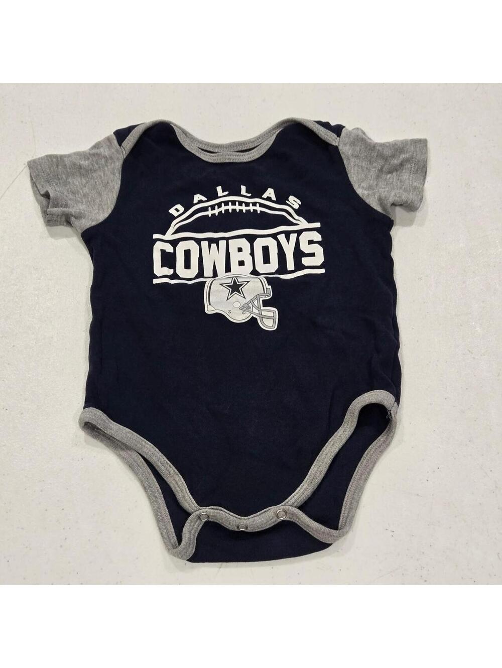 -NFL Dallas Cowboys baby bodysuit with white logo